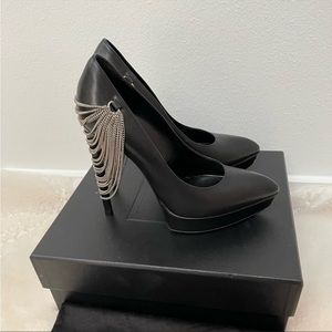 Ysl chain high heel